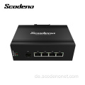 DIN-Schiene RJ45 5 Ports Industrial Ethernet Switches